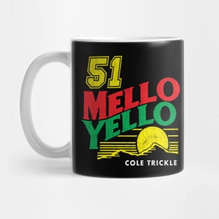 Mello Yello Cole Trickle #51 - vintage logo Mug